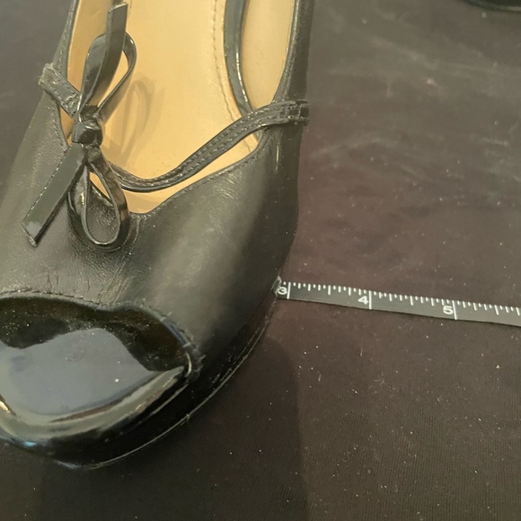 Enzo Angiolini Black High Heeled Shoes Size 8 - Picture 8 of 12